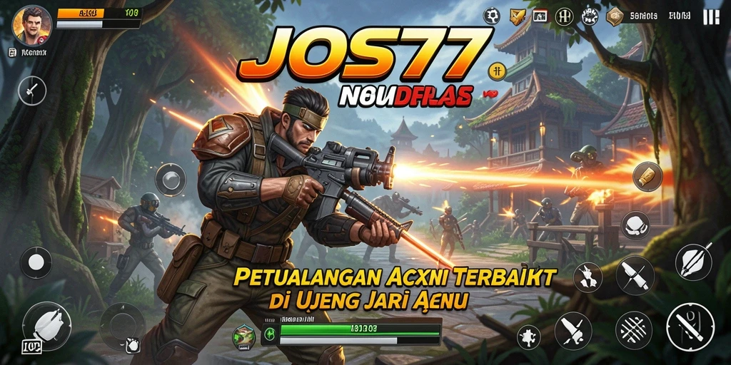 Screenshot menunjukkan aksi mendebarkan dalam JOS77 yang penuh tantangan.