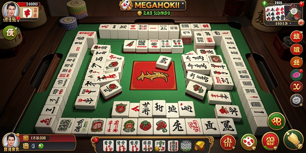 Gameplay Mahjong yang menarik dan penuh tantangan di MEGAHOKI.