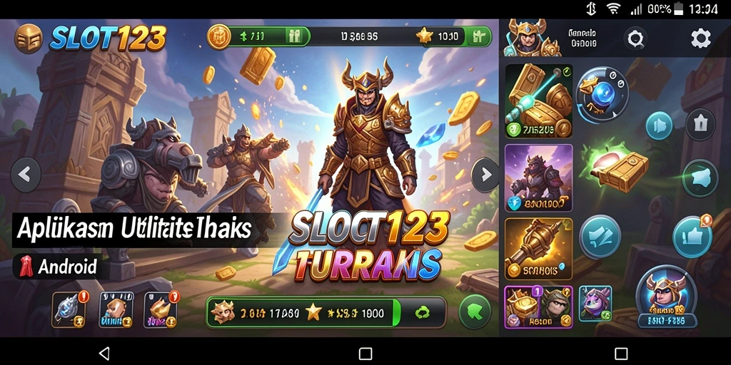 Tampilan antarmuka SLOT123 yang sederhana dan fungsional.